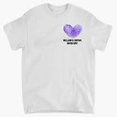 Couple Heart-shaped fingerprints Personalized Sweatshirt